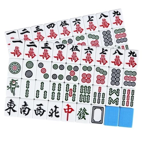 Mahjong Set de 144 Fichas Profesional Chino miniatura 1