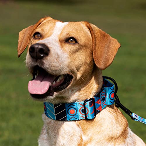 Collardirect Martingale Dog Collar Nylon Safety Training Tribal Pattern Adjustable Heavy Duty Collars For Dogs Medium Large (Pattern 1, Extra Large, Neck Size 19"-24") #TOP3