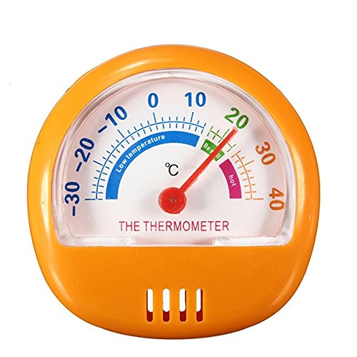 galaksy Orange 1PCS Dial Temperature Thermometer Fridge Refrigerator