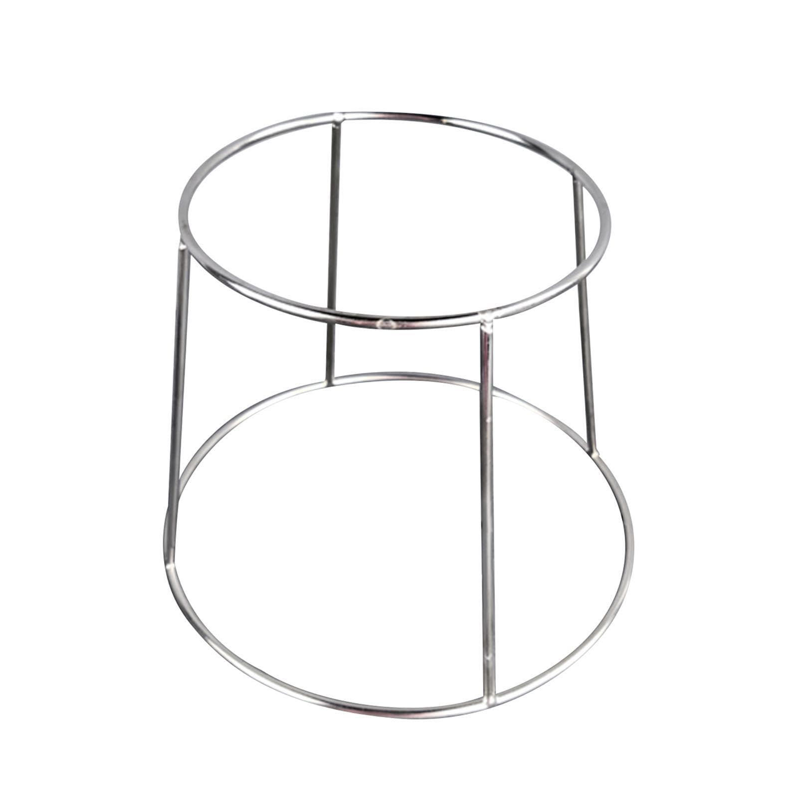 PIXZCSA Multifunctional Seafood Pizza Platter Rack Stand And Food Serving Riser Home Parties Seafood Tray Rack Is Made Of Stainless Steel Tray 2 Tier Pizza , 23x18cm