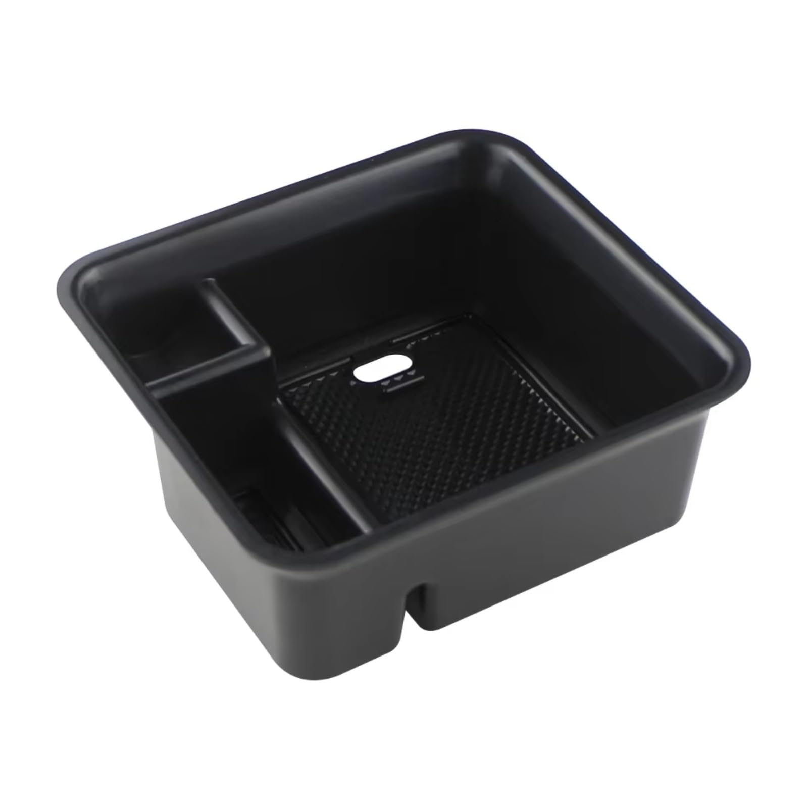 YSSLYEU Console Inner Storage Box Compatible With Vw For Tcross 2018-2024 1 Pcs Armrest Storage Box Tray Abs Car Container Organizer Accessories