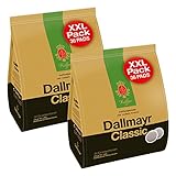 Dallmayr Classic Kaffeepads XXL, für alle Pad Maschinen, Röstkaffee, Kaffee, Sanft, 2 x 36 Pads