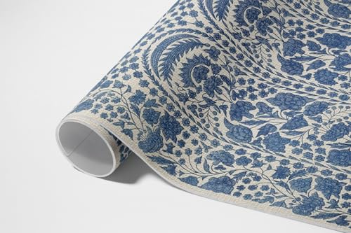 Tapis d'extérieur 140x210 cm imperméable et résistant en PVC style hippie - 6