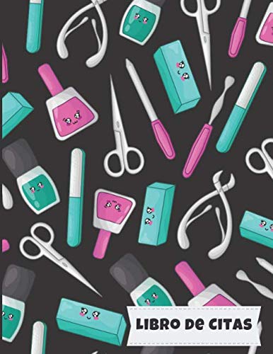 Imagen de Libro de Citas: Libreta para Apuntar y Agendar Citas para Manicure o Pedicure