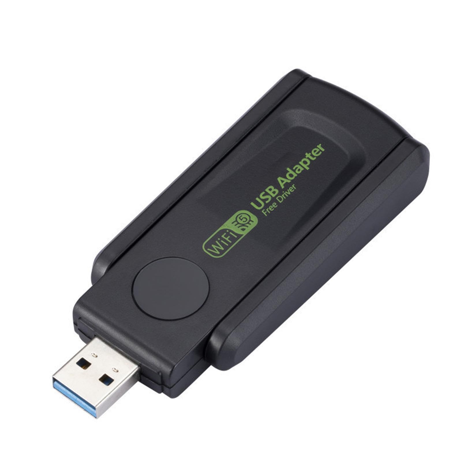 Adaptador WiFi USB para PC de escritorio | Adaptador de red de doble banda, receptor de red inalámbrico, adaptador de 600 Mbps, Plug and Play