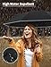 Seniny Inverted Travel Umbrella Compact - Windproof Umbrellas for Rain with Reflective Strip, Large UV Umbrella for Sun Protection, Automatic Portable Umbrellas Fold in Reverse for Car, Backpack