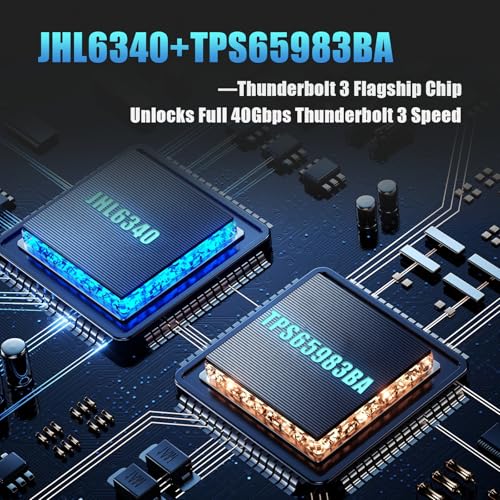 GLOTRENDS ST5109 Enclosure SSD NVMe M.2 Thunderbolt 40Gbps miniatura 4