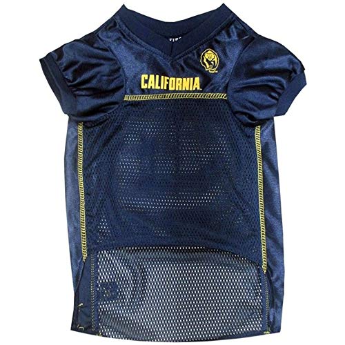 Image of Pets First Collegiate California Golden Bears Berkeley Dog Mesh Jersey, Medium