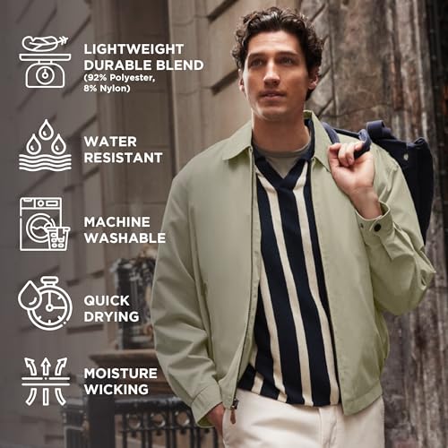 Image of London Fog Men's Auburn Zip-Front Golf Jacket