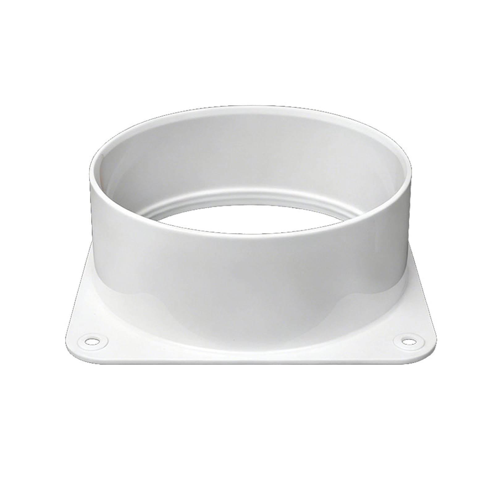 Air Duct Flange Fitting Dryer Vent Wall Plates Air Ventilation Flange for Ventilation Systems Pipe Connecting Exhaust Outlet