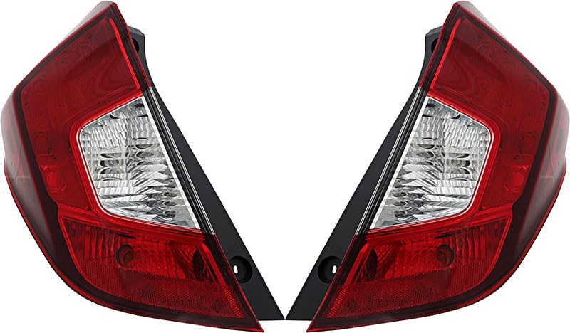Amazon.com: For Honda Fit Tail Lights Lamps Set 2015 2016 2017
