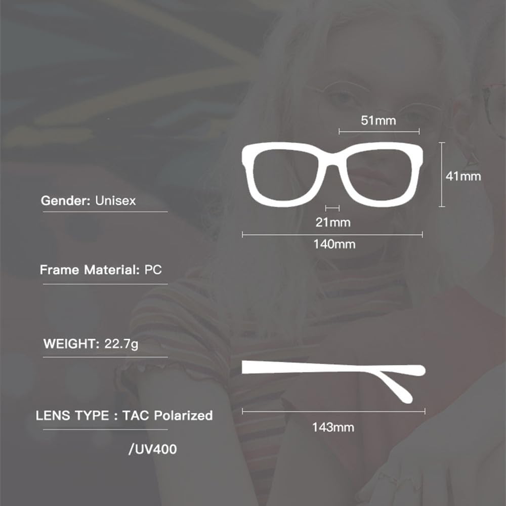 Gafas de sol polarizadas ovaladas clásicas para hombres y mujeres, estilo retro, informal, de moda, para conducir en verano