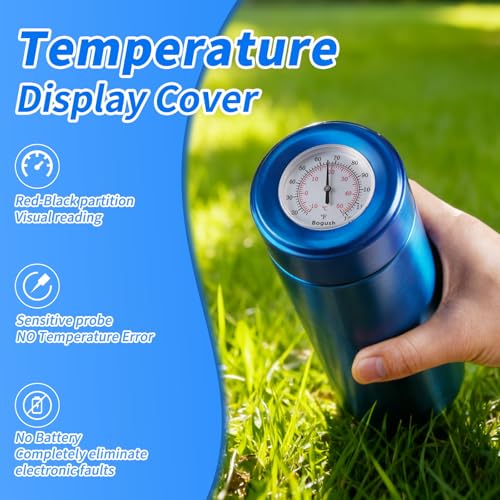Image of 60H Medicine Cooler Insulin Cooler for Travel Hold 6-8 Pens TSA Approved | Large Temp Display Medication Cooler for Insulin,Peptide,Glp-1,Zepbound ,Epipen Cooler for Travel Case Rose Golden