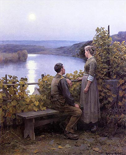 Peinture à l'huile Peint à la main par des professeurs Daniel Ridgway Knight