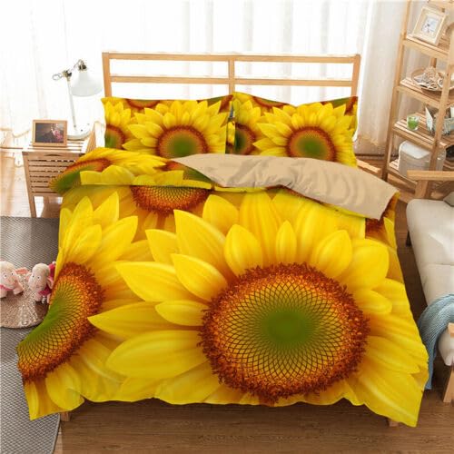 Funda nórdica amarilla para dormitorio infantil y juvenil en camas de 90 cm