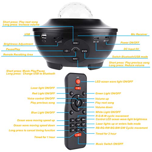 baby sound and light projector