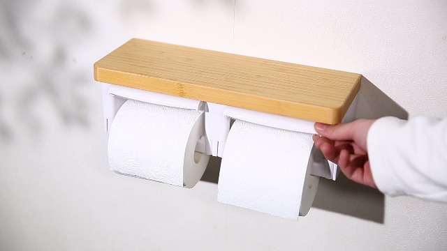 Amazon.co.jp: MTCLTC トイレットペーパーホルダー バスルーム ABS