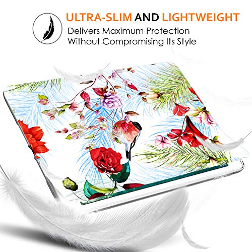 Image of DuraSafe Cases for iPad 7th Gen 10.2 inch 2019 TPU Cover A2197 A2200 A2198 MW762HN /A MW742HN /A MW752HN /A MW792HN /A MW772HN /A MW782HN /A MW6W2HN /A MW6X2HN /A MW722HN /A MW702HN /A Printed Birds & Flowers