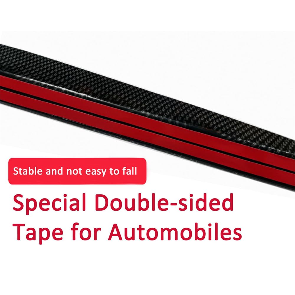 Auto Spoiler Posteriori Alettone per BMW 3 Series E90 E92 M3 316 318 320 325 330 335 2005-2013, Durevole Bagagliaio Spoiler Alettone Tetto Posteriore Ala Spoiler Decorazione Protezione