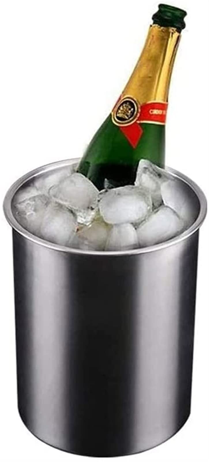 Doppelwandiger Weinkühler aus Edelstahl hält stundenlang kalt Weinflaschenkühler Chiller Isolierter Champagner-Bier-Eiskübel