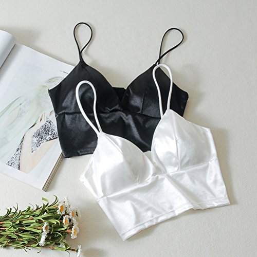 Strap Bralette Crop Bra Bralette Bra Crop Top Bralette Tops White3