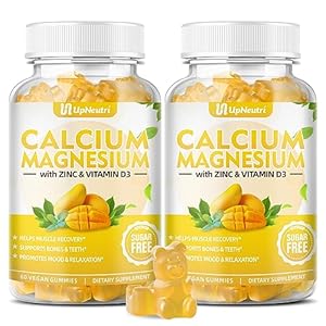 UPNEUTRI Calcium Magnesium Zinc with Vitamin D3 Su...