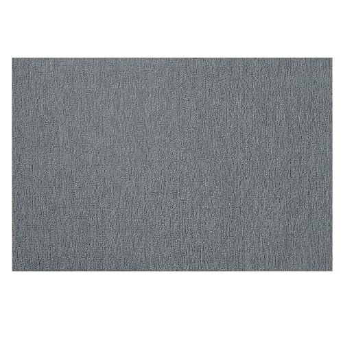 Chilewich Martha by Martha Stewart - Tapete de pelo largo jaspeado, 45.7 x 71.1 cm, fácil cuidado, tapete de bienvenida para interiores y exteriores, para entrada, cocina, baño, alberca, con respaldo
