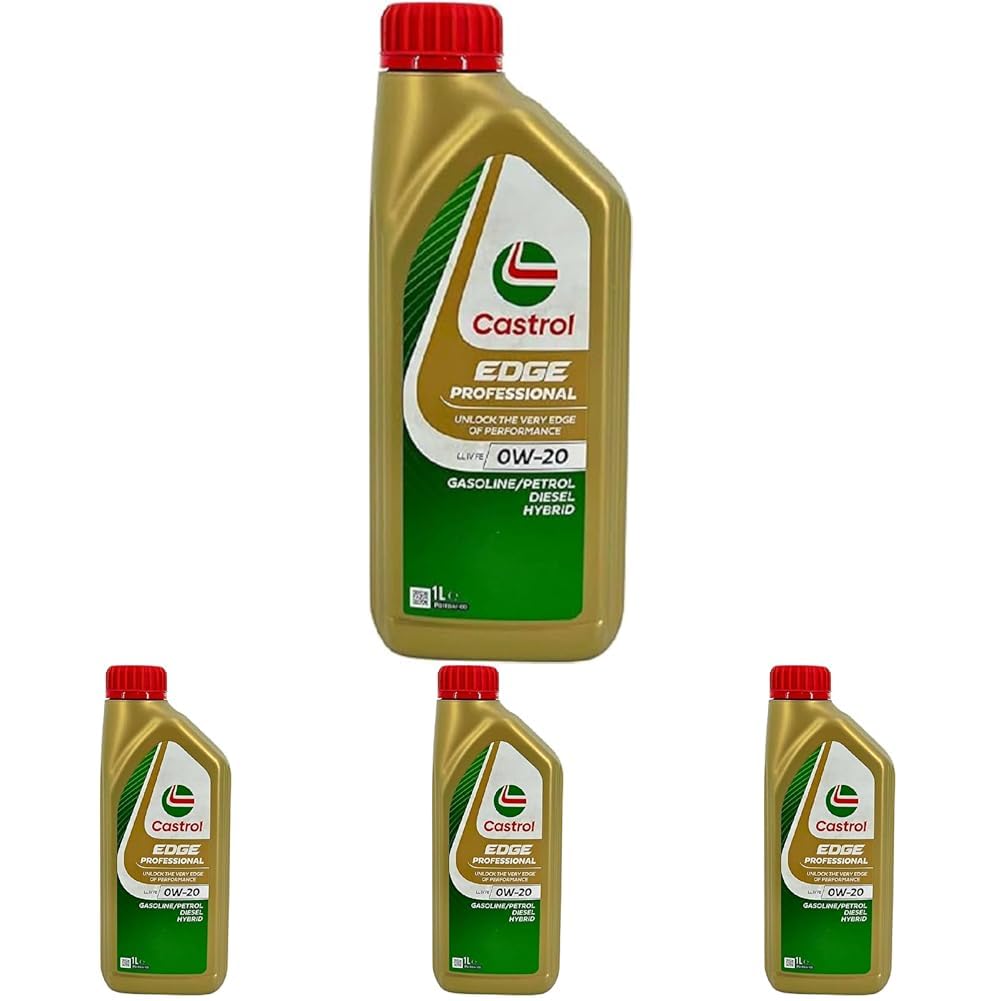 Castrol EDGE Prof LL IV FE 0W-20, 1L L H 1F (Packung mit 4)