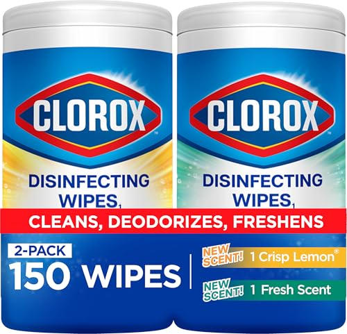 Image of Clorox Disinfecting Cleaning Wipes Variety Pack, 75 Count Each, Pack of 2 (Package May Vary)