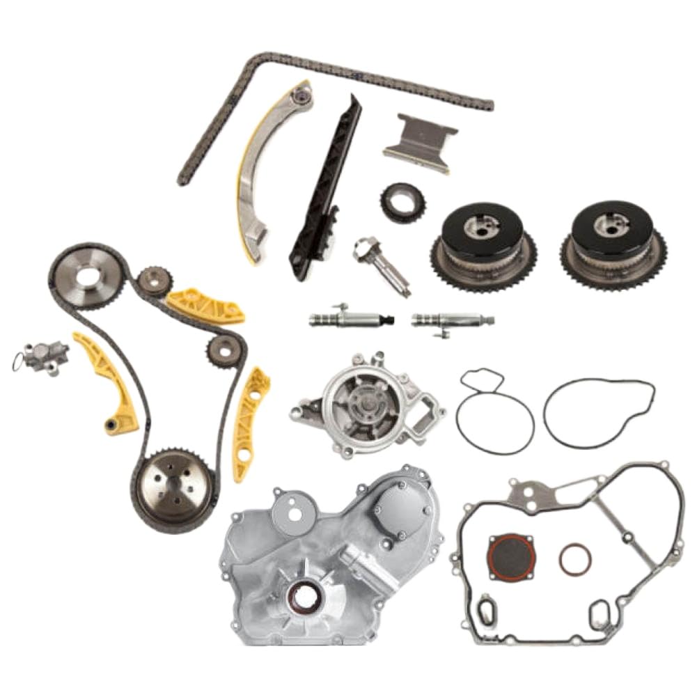 Kit catena di distribuzione VCT Solenoide Attuatore Pompa acqua olio compatibile con 2009-2010 Cobalt 2.2L