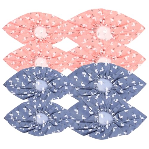 CLISPEED 4pcs Home Shoe Covers Breathable Reusable Indoor Covers Steel Toe Inserts Water Washable for Carpet Hard Floors