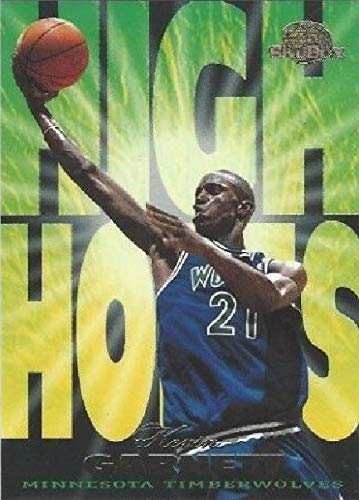 1995-96 Fleer Skybox - Kevin Garnett - HIGH HOPES Parallel - Minnesota Timberwolves Rookie NBA Basketball Card RC #5