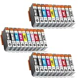 Compatible for Canon PRO-300 PFI-300 Large Format Ink Cartridge for Image PROGRAF Printer(3 set 30PCS)