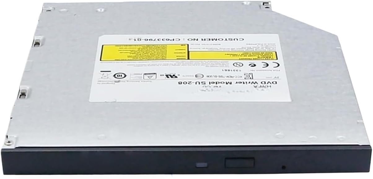 For Maitlan Dual Layer 8X DVD+-RW DL Writer 24X CD-R Burner, Laptop Internal CD DVD Disc Reader Player 9.5mm Slim Tray SATA Optical Drive