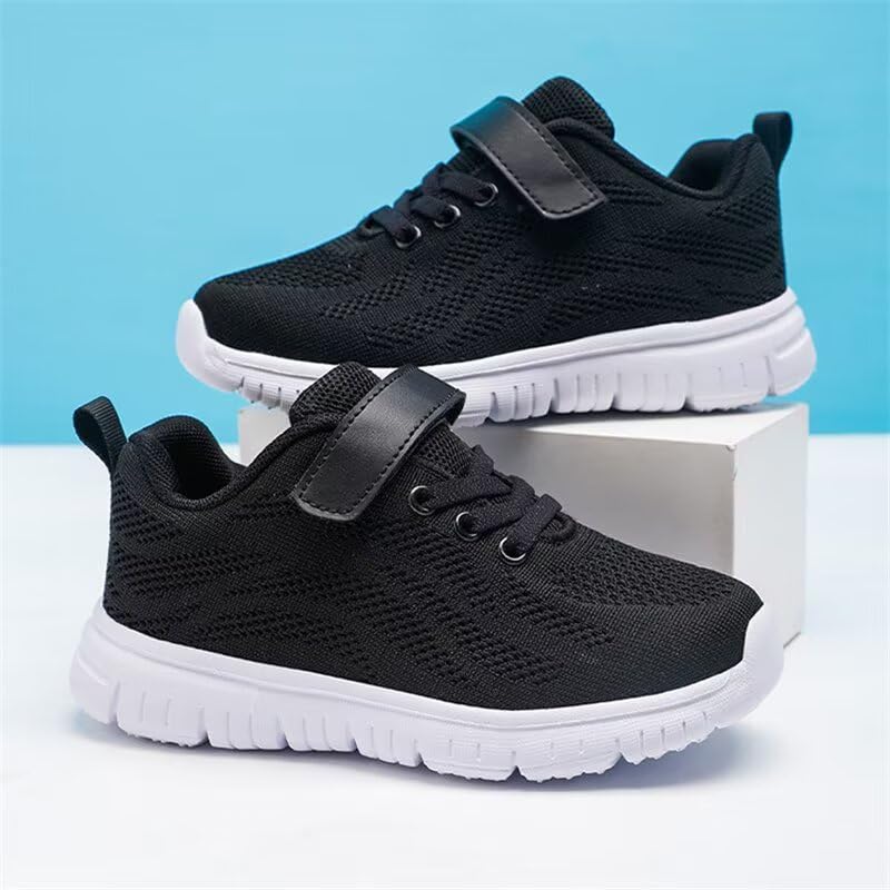 Kids Boy Girl Lightweight Solid Casual Sneakers for Outdoor Sport Running Walking2