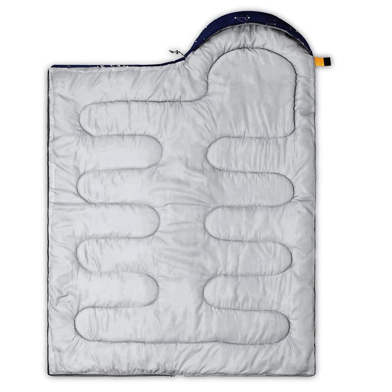 HOSIMA Sacs de couchage pour temps froid, sac de couchage momie pour adultes, filles, garçons, imperméables, pour le camping, la randonnée, les voyages, la chasse avec sacs de compression