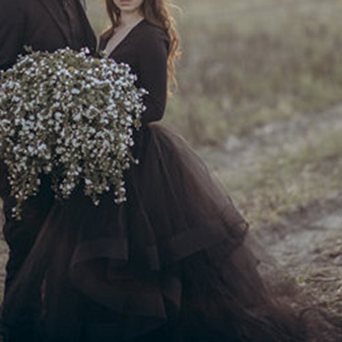 Wedding Planning Women's Tulle Organza Ball Gown Layers Pleated Skirt3