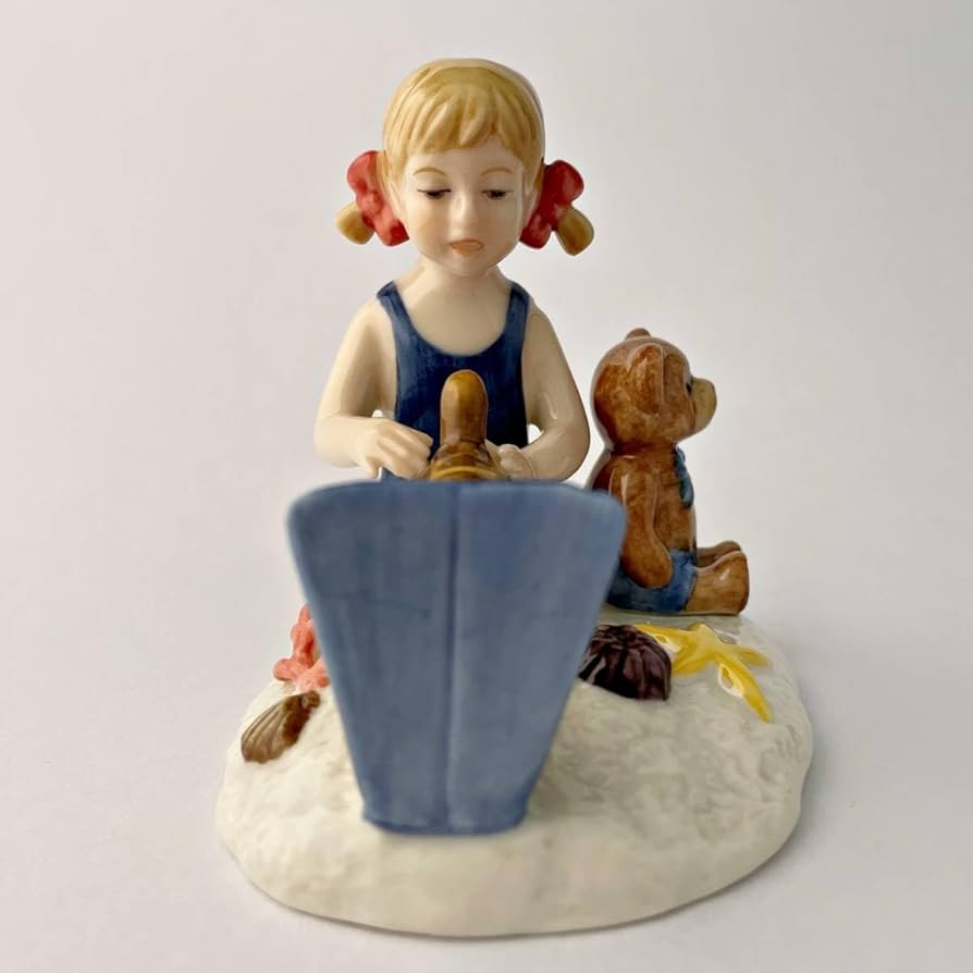 2003年ロイヤルコペンハーゲン　ミレニアムフィギュリン　少女エマ Amazon.co.jp: L8 2003年 エマ 少女 亀 テディベア ミレニアム