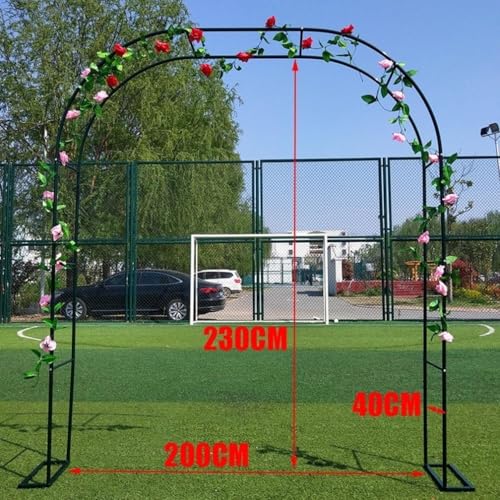 Arche de jardin robuste et résistante aux intempéries avec treillis - 8