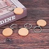 Zoom IMG-1 poggapp 40pcs vuoto rotondo portachiavi Zoom IMG-1 poggapp 40pcs vuoto rotondo portachiavi