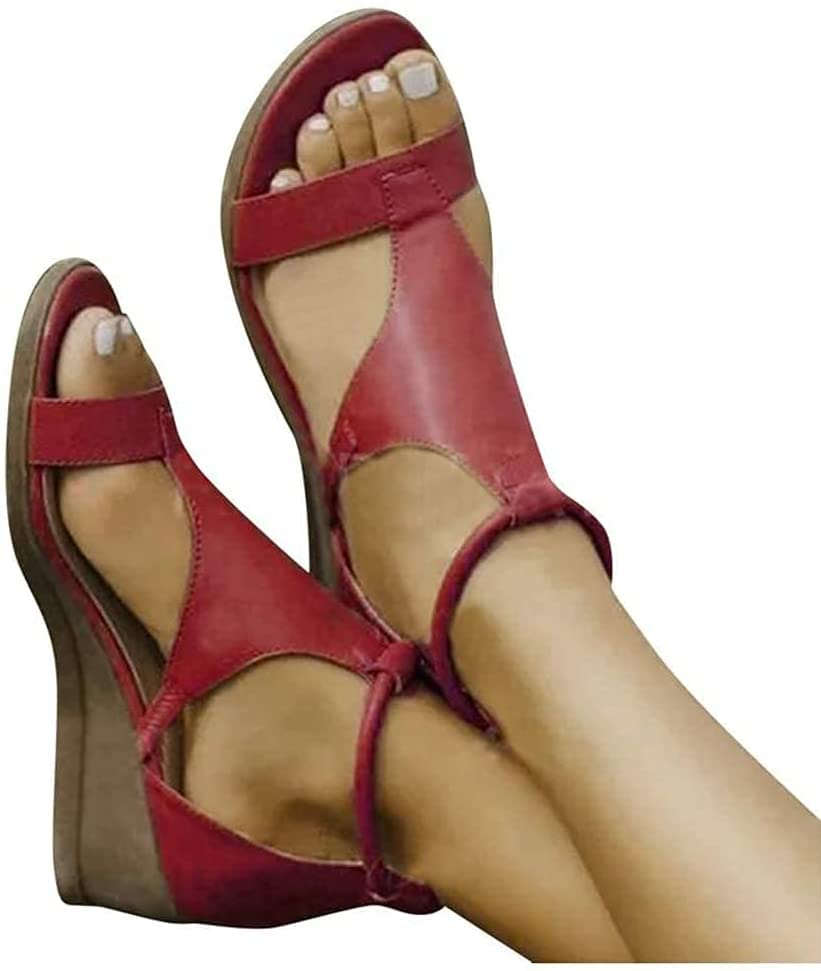 Sandalias de cuero con punta abierta que ofrecen soporte ortopédico diario 3