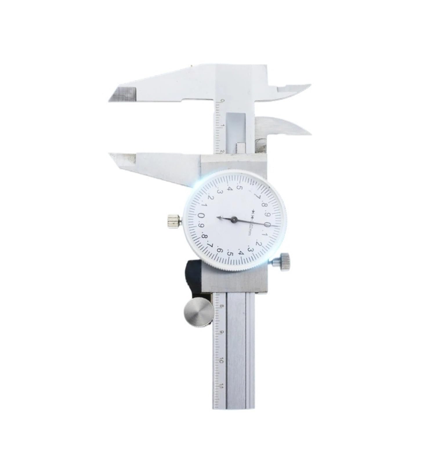 Calibri a corsoio digitali in acciaio inossidabile Strumenti di misurazione del pachimetro digitale(Dial Caliper)
