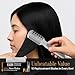 Facón Razor Comb for Hair Cutting - Professional Hair Cutting Comb Kit with 12 Replacement Blades, Double Edge Shaper for Salon & Home, Premium Styling Thinning Texturizing Split Ends Trimming Razor