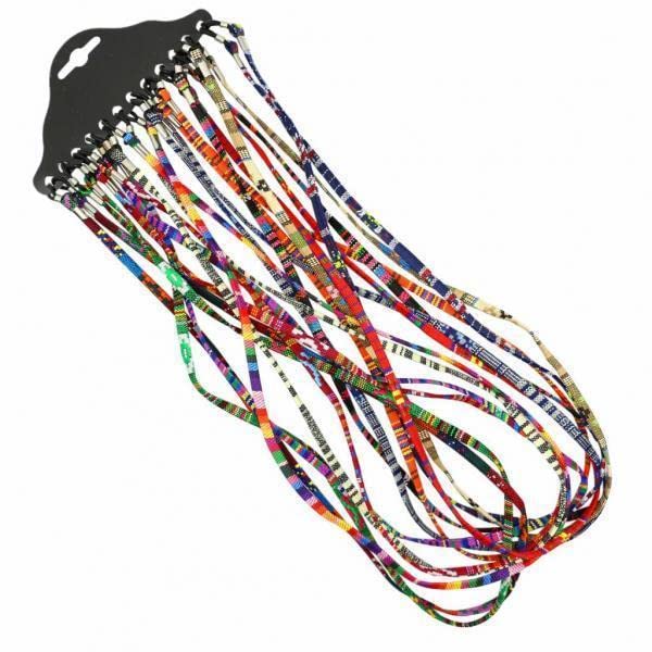 Club Bollywood® 3x12x Colourful Cotton Eyeglasses Rope Sunglasses Strap Holder Retainer String-image-46