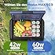 AAOBOSI Kompressor Kühlbox 25L, Tragbare Elektrische Kühlbox 12V/230V, IPX4 Wasserdicht, -20°C bis 20°C – Ideal für Auto, LKW, Boot, Camping, Reisen, Fischen, Garten & Outdoor-Aktivitäten