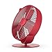 Produktbild Stadler Form Tischventilator Tim, kühlt leise mit stufenlosem Drehzahlregler, mit USB-Anschluss, ideal für Schlafzimmer und Büro, chili red