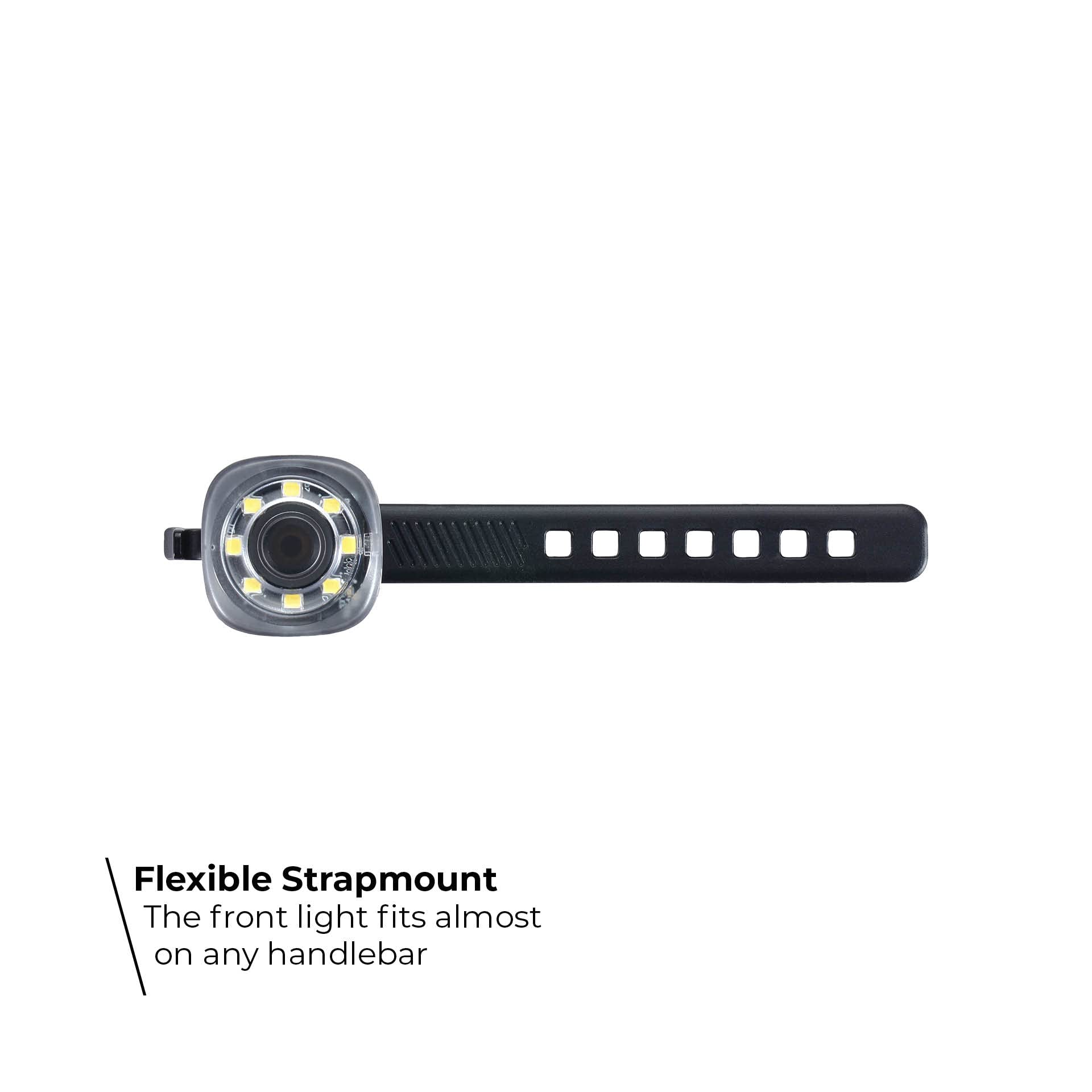 BBB Cycling Spirit BLS-227 Lot de phares Avant et arrière pour vélo Rechargeable étanche USB