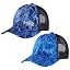 Blue/Black Camo, Rippled Sea