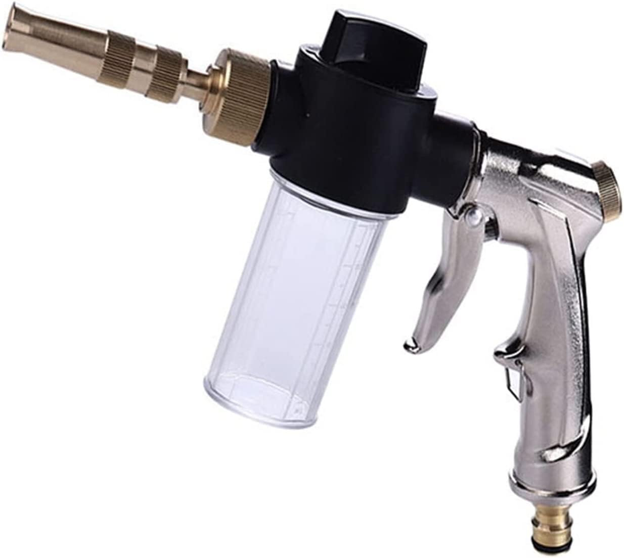 hose spray gun,Universal Car Washing Kit Portable High Pressure Washer Garden Hose Spray Metal Jet Nozzle Foam Lance Cleaning Tool(1pcs water gun)