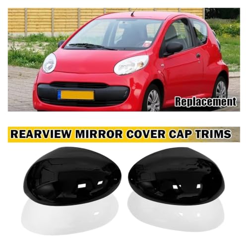 Coque rétroviseur Aygo 2005-2014 boîtiers couvercle rétroviseur extérieur blanc